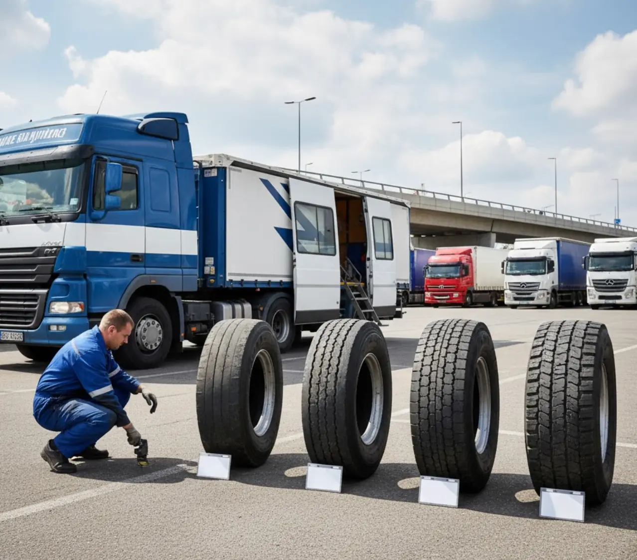 Ile kosztuje wymiana opon TIR? Orientacyjny cennik 2026